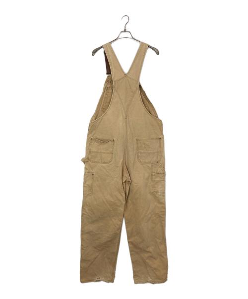 CarHartt（カーハート）CarHartt (カーハート) ダブルニーオーバーオール ベージュ サイズ:SIZE 36×34の古着・服飾アイテム