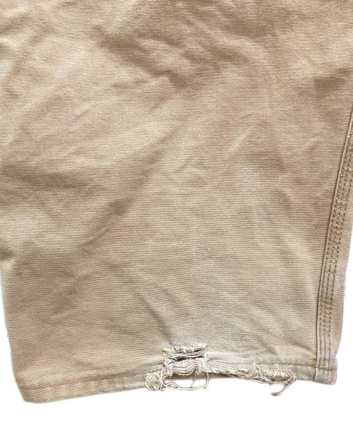 CarHartt（カーハート）CarHartt (カーハート) ダブルニーオーバーオール ベージュ サイズ:SIZE 36×34の古着・服飾アイテム