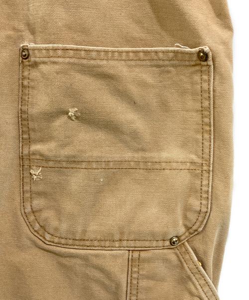 CarHartt（カーハート）CarHartt (カーハート) ダブルニーオーバーオール ベージュ サイズ:SIZE 36×34の古着・服飾アイテム