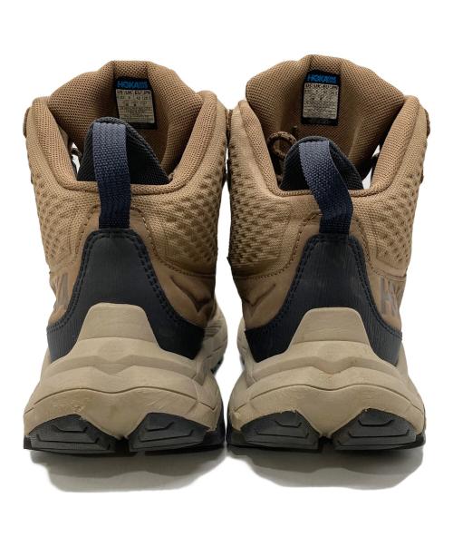 HOKAONEONE（ホカオネオネ）HOKAONEONE (ホカオネオネ) ハイカットスニーカー ブラウン サイズ:26.5cmの古着・服飾アイテム