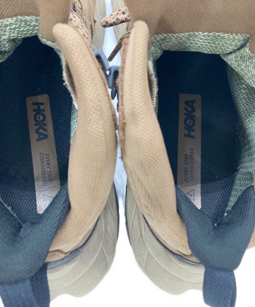 HOKAONEONE（ホカオネオネ）HOKAONEONE (ホカオネオネ) ハイカットスニーカー ブラウン サイズ:26.5cmの古着・服飾アイテム