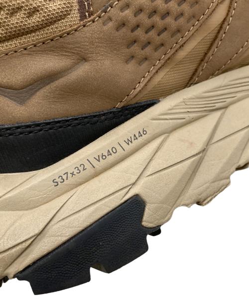 HOKAONEONE（ホカオネオネ）HOKAONEONE (ホカオネオネ) ハイカットスニーカー ブラウン サイズ:26.5cmの古着・服飾アイテム