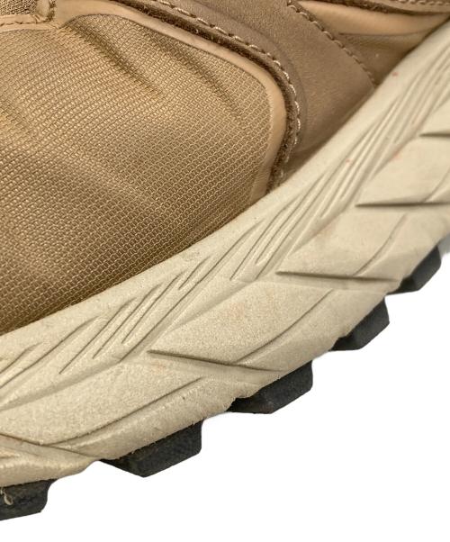 HOKAONEONE（ホカオネオネ）HOKAONEONE (ホカオネオネ) ハイカットスニーカー ブラウン サイズ:26.5cmの古着・服飾アイテム