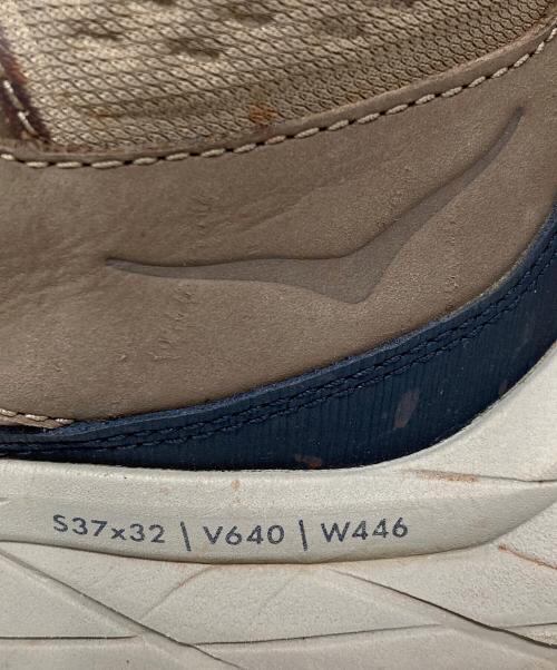 HOKAONEONE（ホカオネオネ）HOKAONEONE (ホカオネオネ) ハイカットスニーカー ブラウン サイズ:26.5cmの古着・服飾アイテム