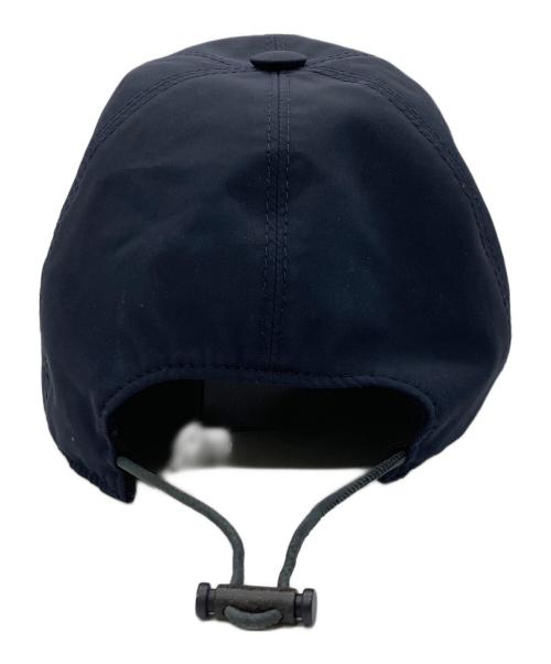 ERMENEGILDO ZEGNA（エルメネジルド・ゼニア）Ermenegildo Zegna (エルメネジルド・ゼニア) ドローコードナイロンキャップ ネイビーの古着・服飾アイテム