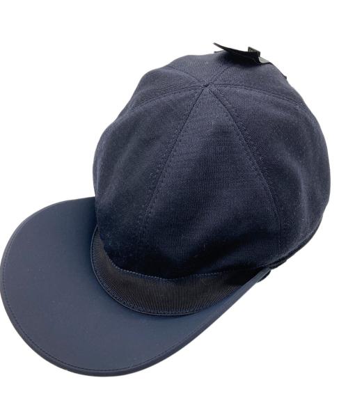 ERMENEGILDO ZEGNA（エルメネジルド・ゼニア）Ermenegildo Zegna (エルメネジルド・ゼニア) ドローコードナイロンキャップ ネイビーの古着・服飾アイテム
