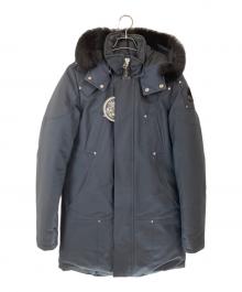 MOOSE KNUCKLES（ムース ナックルズ）の古着「STIRLING BLACK FOX FUR PARKA」｜ネイビー