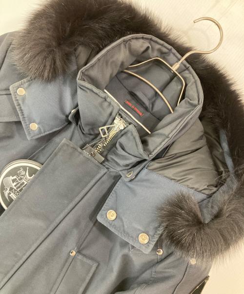 MOOSE KNUCKLES（ムース ナックルズ）MOOSE KNUCKLES (ムース ナックルズ) STIRLING BLACK FOX FUR PARKA ネイビー サイズ:Sの古着・服飾アイテム