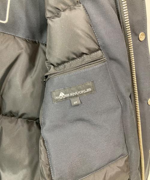 MOOSE KNUCKLES（ムース ナックルズ）MOOSE KNUCKLES (ムース ナックルズ) STIRLING BLACK FOX FUR PARKA ネイビー サイズ:Sの古着・服飾アイテム