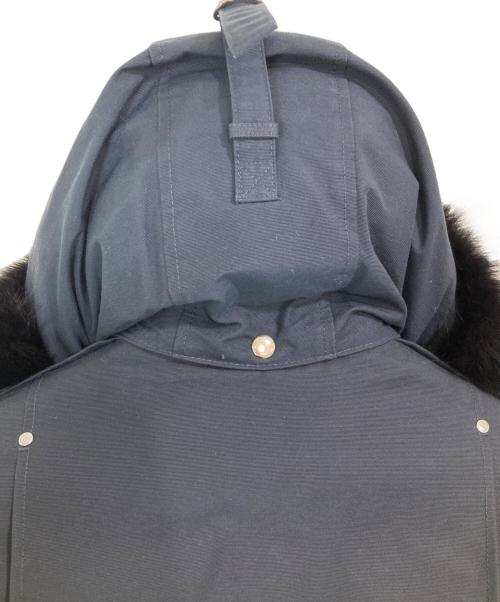 MOOSE KNUCKLES（ムース ナックルズ）MOOSE KNUCKLES (ムース ナックルズ) STIRLING BLACK FOX FUR PARKA ネイビー サイズ:Sの古着・服飾アイテム