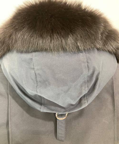 MOOSE KNUCKLES（ムース ナックルズ）MOOSE KNUCKLES (ムース ナックルズ) STIRLING BLACK FOX FUR PARKA ネイビー サイズ:Sの古着・服飾アイテム
