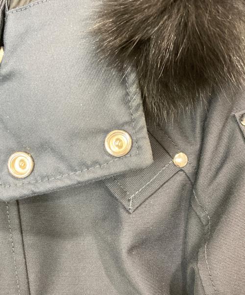 MOOSE KNUCKLES（ムース ナックルズ）MOOSE KNUCKLES (ムース ナックルズ) STIRLING BLACK FOX FUR PARKA ネイビー サイズ:Sの古着・服飾アイテム