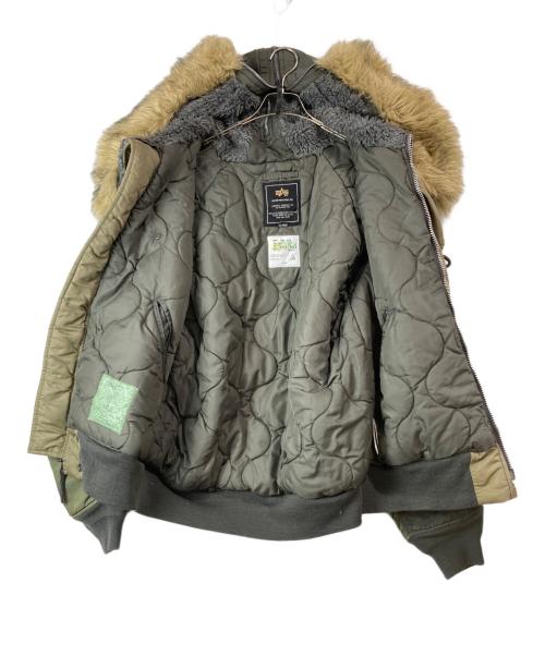 ALPHA（アルファ）ALPHA (アルファ) BAL (バル) N-2Bジャケット カーキ サイズ:XLARGEの古着・服飾アイテム