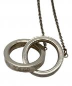 TIFFANY & Co.ティファニー アンド コー）の古着「ダブルリングネックレス」