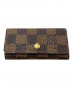 LOUIS VUITTONルイ ヴィトン）の古着「4連キーケース」｜ブラウン