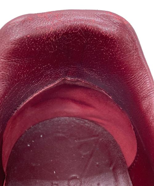 GUCCI（グッチ）GUCCI (グッチ) リウェブレザースニーカー ホワイト×レッド サイズ:9.5の古着・服飾アイテム