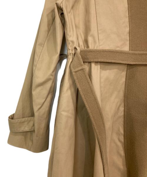 WEEKEND Max Mara（ウィークエンド マックスマーラ）Weekend Max Mara (ウィークエンド マックスマーラ) 切替トレンチコート ベージュ サイズ:38の古着・服飾アイテム