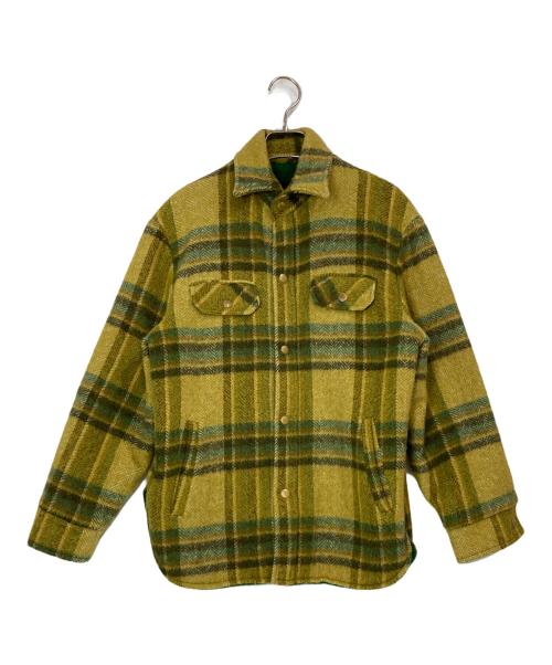 TOWN CRAFT（タウンクラフト）TOWN CRAFT (タウンクラフト) チェックCPOジャケット グリーン サイズ:Mの古着・服飾アイテム