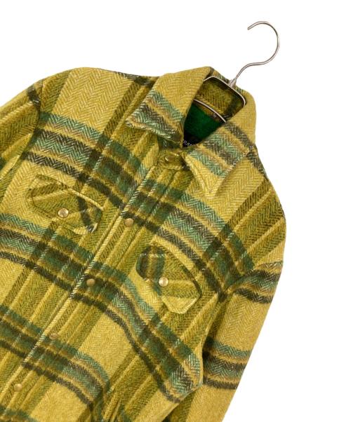 TOWN CRAFT（タウンクラフト）TOWN CRAFT (タウンクラフト) チェックCPOジャケット グリーン サイズ:Mの古着・服飾アイテム