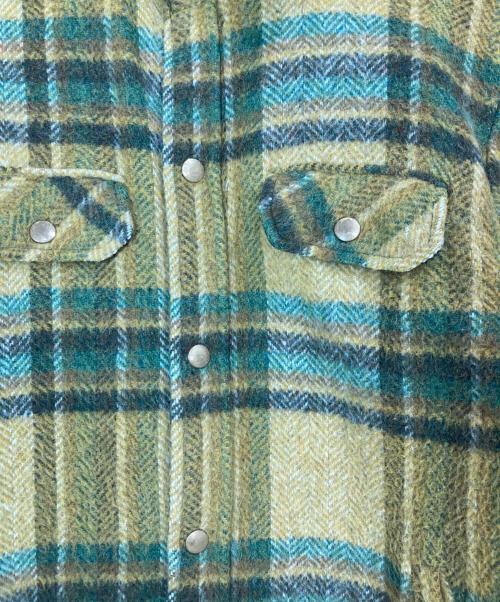 TOWN CRAFT（タウンクラフト）TOWN CRAFT (タウンクラフト) チェックCPOジャケット グリーン サイズ:Mの古着・服飾アイテム