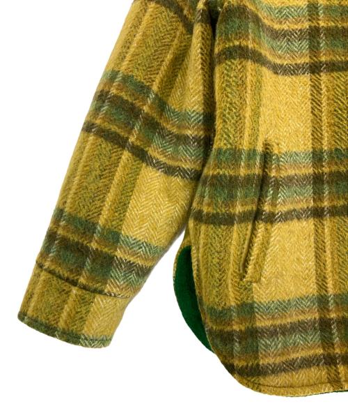 TOWN CRAFT（タウンクラフト）TOWN CRAFT (タウンクラフト) チェックCPOジャケット グリーン サイズ:Mの古着・服飾アイテム