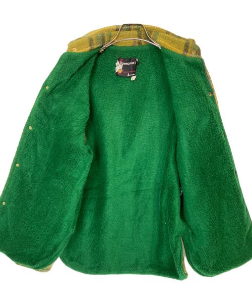 TOWN CRAFT（タウンクラフト）TOWN CRAFT (タウンクラフト) チェックCPOジャケット グリーン サイズ:Mの古着・服飾アイテム
