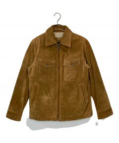 JOHNBULL スエードジャケット　牛革 38 ジョンブル 中古・古着通販】JOHNBULL (ジョンブル) スウェードレザートラッカー