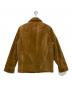 GAP (ギャップ) スウェードレザージャケット ブラウン サイズ:S：13000円
