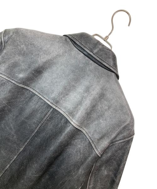 Eddie Bauer（エディーバウアー）Eddie Bauer (エディーバウアー) シングルレザージャケット ブラック サイズ:Lの古着・服飾アイテム