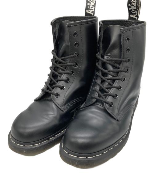 Dr.Martens（ドクターマーチン）Dr.Martens (ドクターマーチン) 1460ホワイトステッチ8ホールブーツ ブラック サイズ:UK9の古着・服飾アイテム