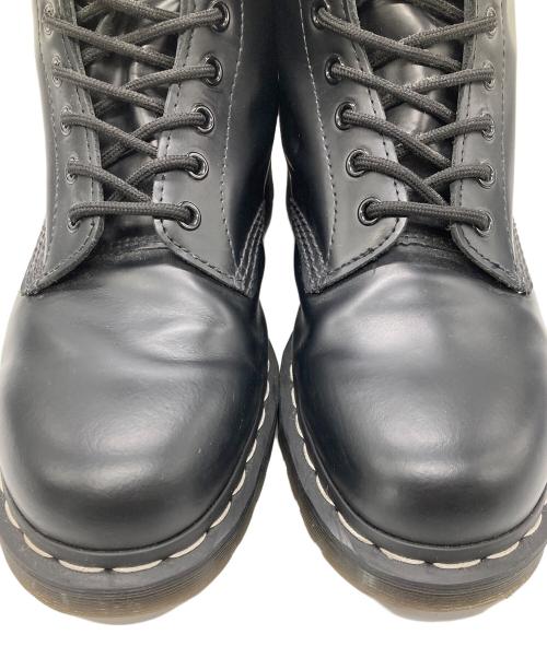 Dr.Martens（ドクターマーチン）Dr.Martens (ドクターマーチン) 1460ホワイトステッチ8ホールブーツ ブラック サイズ:UK9の古着・服飾アイテム