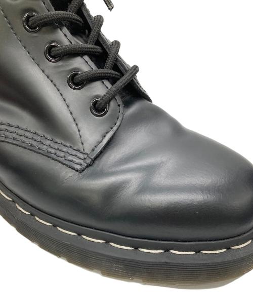 Dr.Martens（ドクターマーチン）Dr.Martens (ドクターマーチン) 1460ホワイトステッチ8ホールブーツ ブラック サイズ:UK9の古着・服飾アイテム