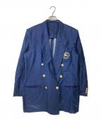 Burberry'sバーバリー）の古着「金釦ダブルジャケット」｜ネイビー