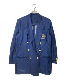 Burberry's（バーバリー）の古着「金釦ダブルジャケット」｜ネイビー