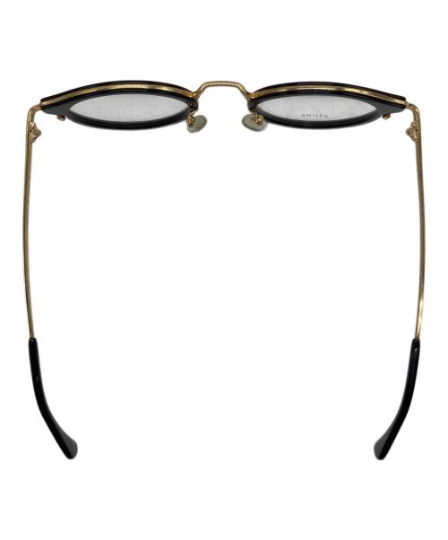 CELINE（セリーヌ）CELINE (セリーヌ) オーバルフレーム伊達眼鏡 シルバー×ゴールド サイズ:SIZE 46□22 140の古着・服飾アイテム