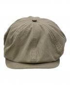 THE H.W.DOG&CO.エイチダブリュードッグアンドコー）の古着「キャスケット」｜カーキ