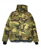 CANADA GOOSEカナダグース）の古着「カモ柄ダウンジャケット」｜グリーン