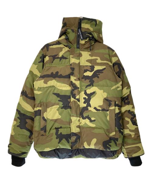 CANADA GOOSE（カナダグース）CANADA GOOSE (カナダグース) カモ柄ダウンジャケット グリーン サイズ:Ⅿの古着・服飾アイテム