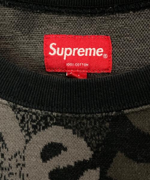 SUPREME（シュプリーム）SUPREME (シュプリーム) Scatter Text Crewneck ブラック サイズ:Ⅿの古着・服飾アイテム