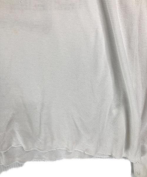 CHROME HEARTS（クロムハーツ）CHROME HEARTS (クロムハーツ) バックプリント ロゴロングスリーブカットソー ホワイト サイズ:Ｌの古着・服飾アイテム