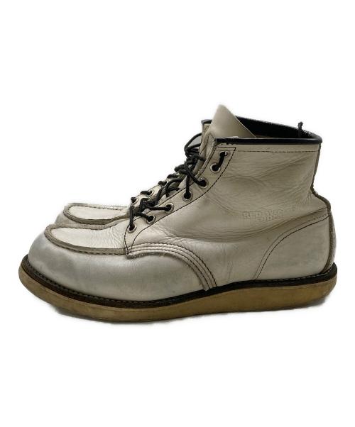 RED WING（レッドウィング）RED WING (レッドウィング) 6inch Classic Moc ホワイト サイズ:8 1/2の古着・服飾アイテム