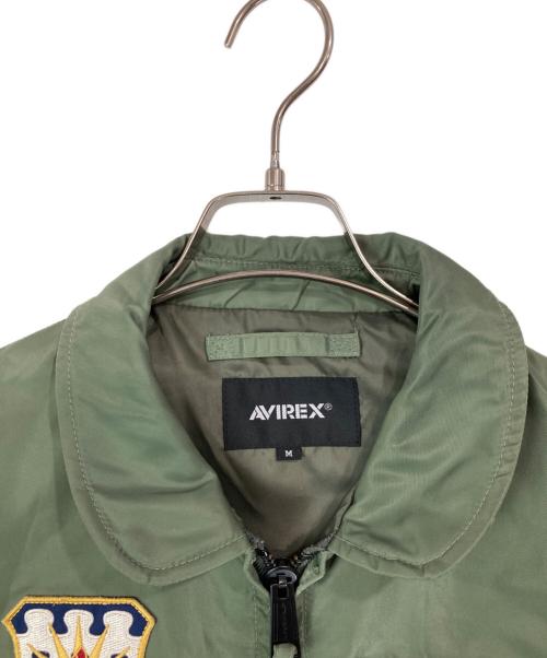 AVIREX（アヴィレックス）AVIREX (アヴィレックス) CWU-36P NEW YORK AIR NATIONAL GUARD カーキ サイズ:Ⅿの古着・服飾アイテム