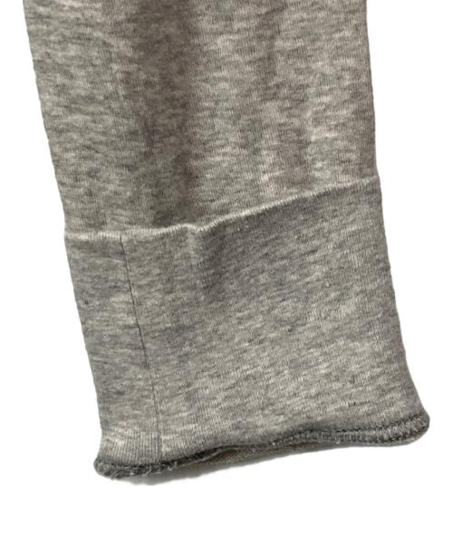 Hysteric Glamour（ヒステリックグラマー）Hysteric Glamour (ヒステリックグラマー) チェーン刺繍 長袖 ロング パーカー グレー サイズ:FREEの古着・服飾アイテム