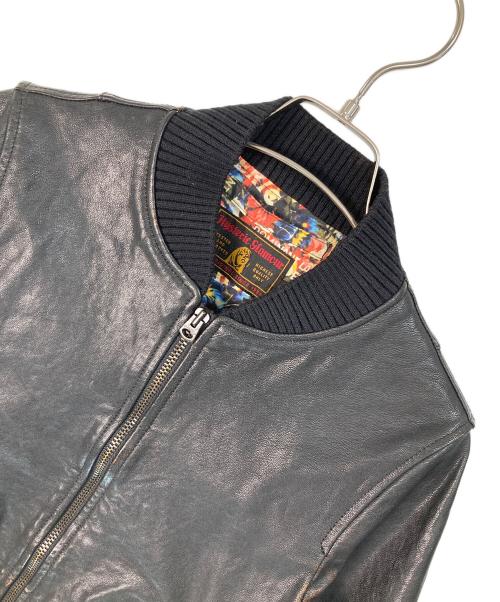 Hysteric Glamour（ヒステリックグラマー）Hysteric Glamour (ヒステリックグラマー) ラムレザージャケット ブラック サイズ:Sの古着・服飾アイテム