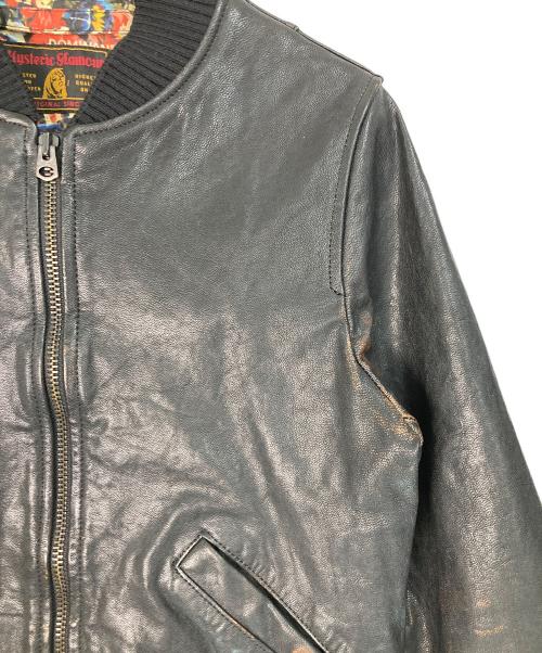 Hysteric Glamour（ヒステリックグラマー）Hysteric Glamour (ヒステリックグラマー) ラムレザージャケット ブラック サイズ:Sの古着・服飾アイテム