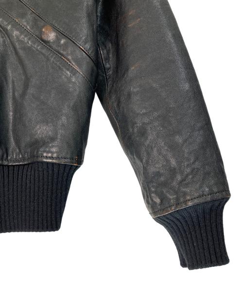 Hysteric Glamour（ヒステリックグラマー）Hysteric Glamour (ヒステリックグラマー) ラムレザージャケット ブラック サイズ:Sの古着・服飾アイテム