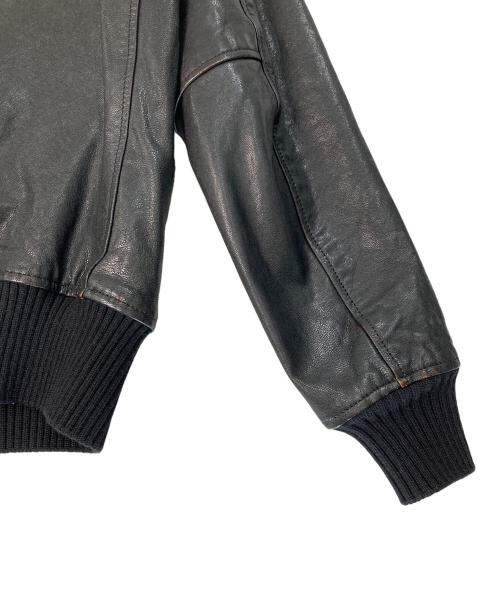 Hysteric Glamour（ヒステリックグラマー）Hysteric Glamour (ヒステリックグラマー) ラムレザージャケット ブラック サイズ:Sの古着・服飾アイテム