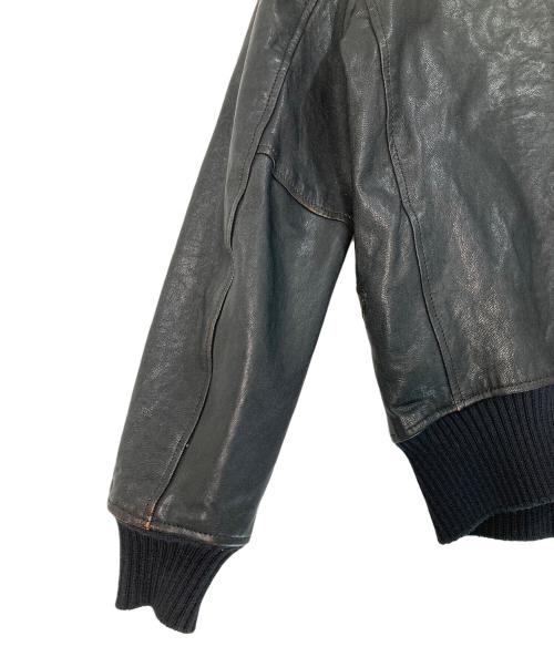 Hysteric Glamour（ヒステリックグラマー）Hysteric Glamour (ヒステリックグラマー) ラムレザージャケット ブラック サイズ:Sの古着・服飾アイテム