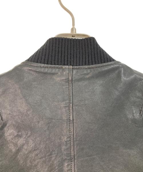 Hysteric Glamour（ヒステリックグラマー）Hysteric Glamour (ヒステリックグラマー) ラムレザージャケット ブラック サイズ:Sの古着・服飾アイテム