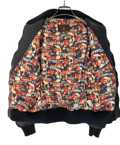 Hysteric Glamour（ヒステリックグラマー）Hysteric Glamour (ヒステリックグラマー) ラムレザージャケット ブラック サイズ:Sの古着・服飾アイテム